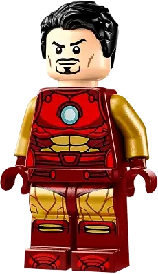 Gold lego iron man shop