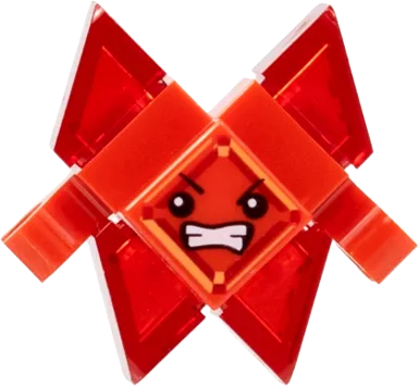 LEGO DC Kryptomite Red, Small Crystals, Hands