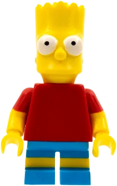 Lego minifigures bart simpson sale