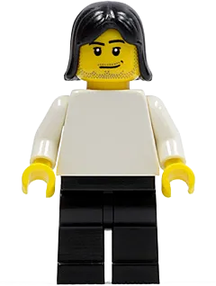 Plain white lego minifigure sale