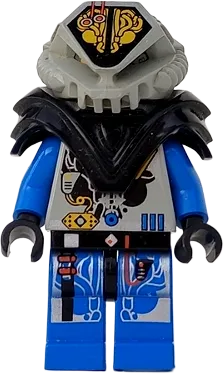 LEGO Space UFO Zotaxian Alien Blue Officer Commander X