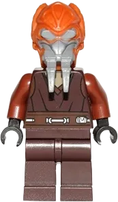 LEGO Star Wars Plo Koon Dark Tan Undershirt Minifig sw0538