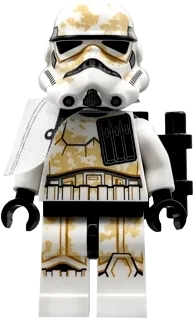 LEGO Star Wars Sandtrooper Sergeant White Pauldron