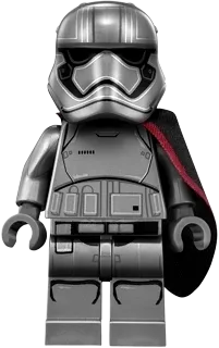 LEGO Star Wars Captain Phasma Pointed Mouth Pattern