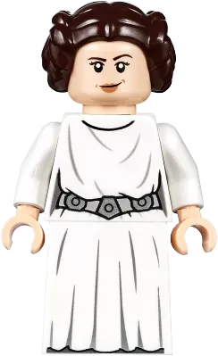 LEGO Star Wars Princess Leia White Dress, Detailed Belt LEGO Star Wars Princess Leia White Dress, Detailed Belt