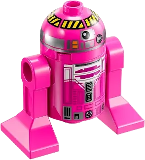 kenth_toy_works ASTRO SKULLBOT ピンク NEW Lego Star Wars Astromech Droid QT-KT W/ Stand 40755 25th
