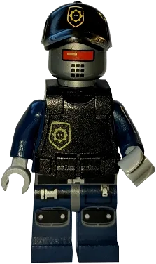 LEGO THE MOVIE 2 Robo SWAT Cap Body Armor Vest