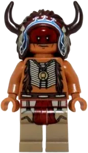 The Lone Ranger Chief Big Bear • Minifig tlr007 • SetDB