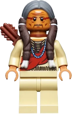  The Lone Ranger Chief Big Bear • Minifig tlr007 • SetDB