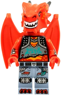 LEGO VIDIYO Metal Dragon Minifig vid019 SetDB