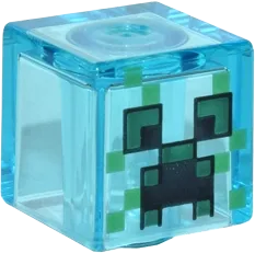 LEGO Minecraft Creeper Charged Creeper Minifig min052