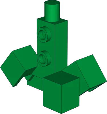 Cartoon Minecraft Torso LEGO Minecraft First Night Adventure • Set 21593 • SetDB