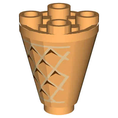 LEGO THE MOVIE 2 Ice Cream Cone • Minifig tlm127 • SetDB