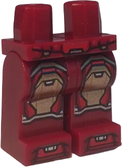 LEGO Super Heroes Iron Man Silver Hexagon on Chest