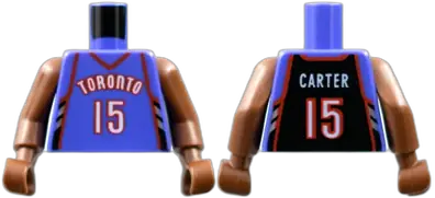 LEGO Sports NBA Vince Carter Toronto Raptors #15 (Road Uniform)