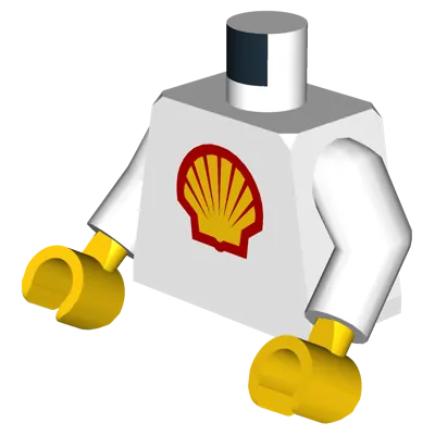 LEGO City Shell Station polybag • Set 1470 • SetDB