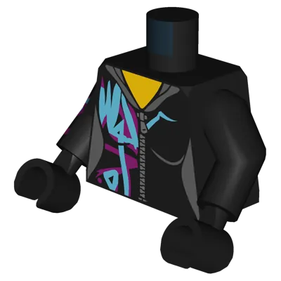 LEGO DIMENSIONS Lucy Wyldstyle Open Mouth, Hood Down