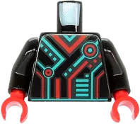 LEGO NINJAGO Unagami Trans-Neon Orange Base • Minifig njo593