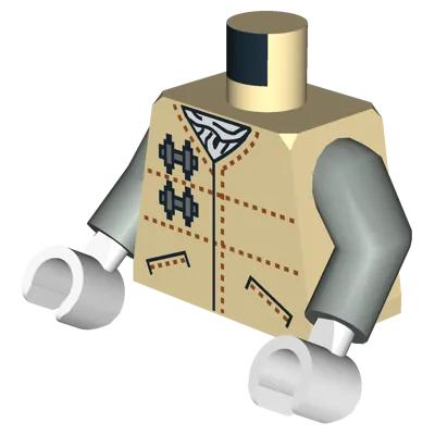 LEGO Star Wars Hoth Rebel Yellow Head, Brown Visor